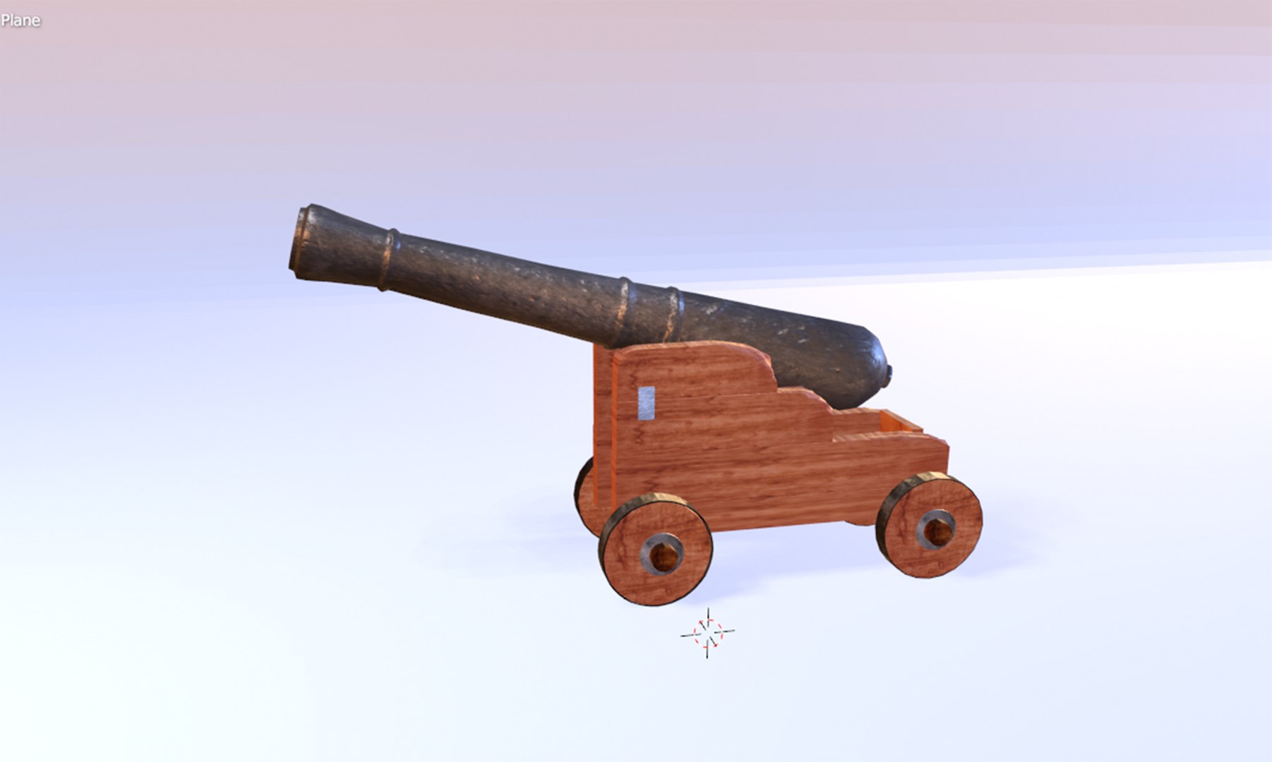 3D Old Cannon Model - TurboSquid 2125801