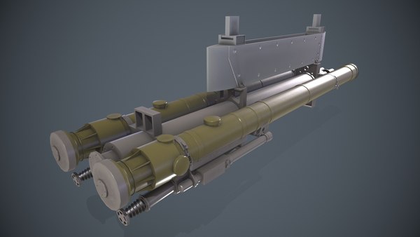 9K38 イグラ ロケットランチャー3Dモデル - TurboSquid 1943230