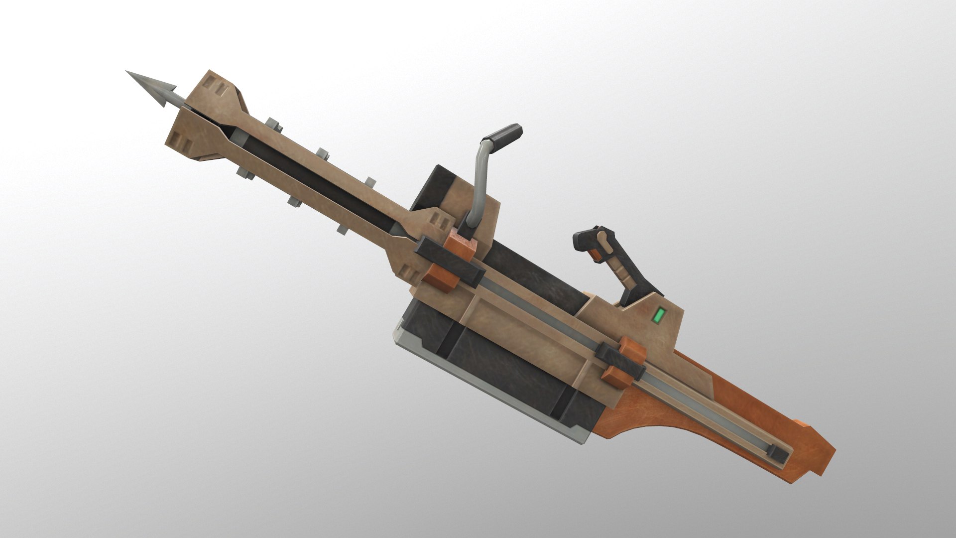3D model Harpoon Gun Level 1 https://p.turbosquid.com/ts-thumb/dF/gX3KMD/Sx/screenshot136/png/1707109106/1920x1080/fit_q87/952a6b265e525e8d4b16972694c0dcd378557945/screenshot136.jpg