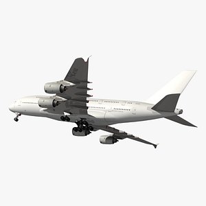 A380 White Livery N