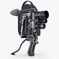 Vintage film camera Paillard Bolex 16mm