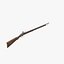 Historic-Style Musket with Wooden Stock and Brass Details