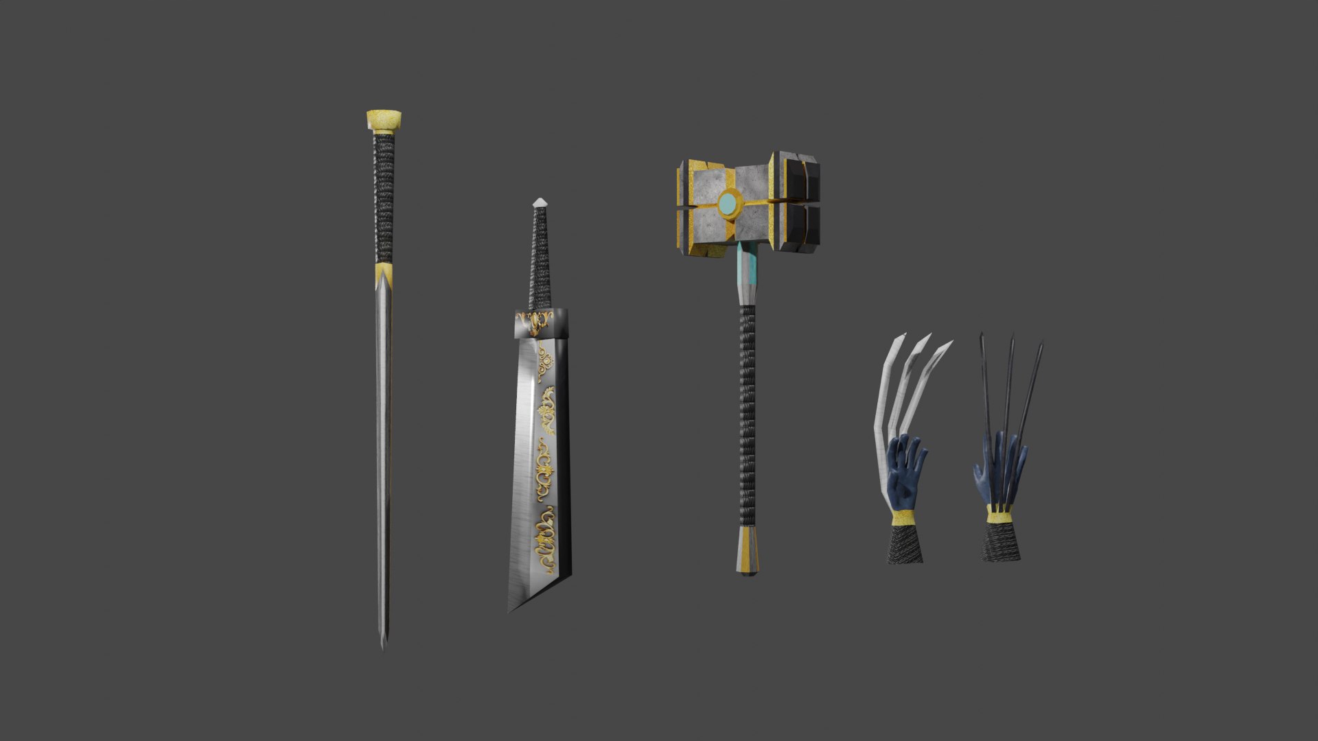 3D model WeaponPack https://p.turbosquid.com/ts-thumb/dF/jNc0Qe/Z6/6/png/1669278622/1920x1080/fit_q87/01b5794432c99a4e36d0b57de6a32903fa4561c2/6.jpg