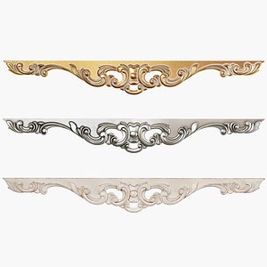 3D model Classic carved 160