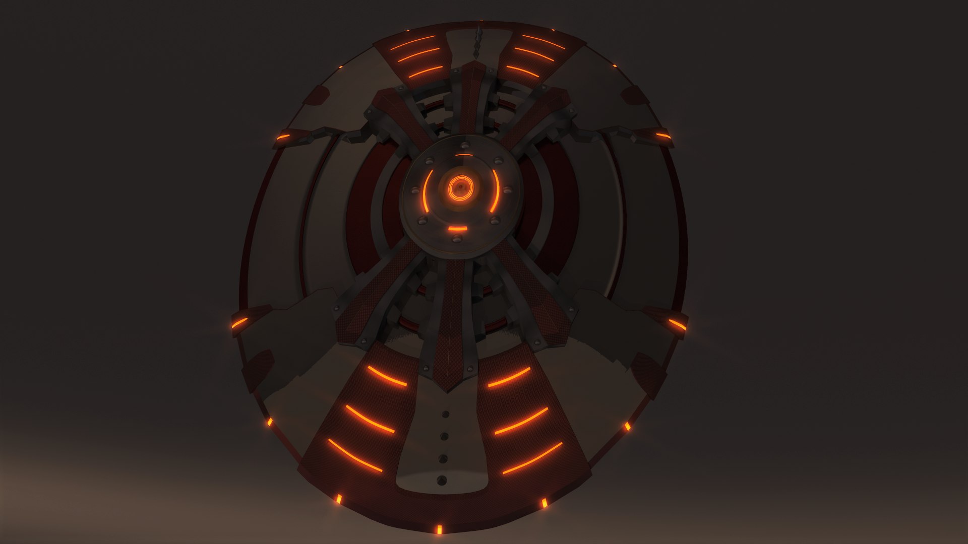 3D Sci-Fi Shield V4 - TurboSquid 1973730