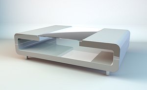 Futuristic Table 3D - TurboSquid 1383661