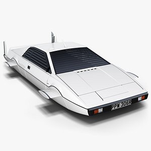 submarine car 3d model