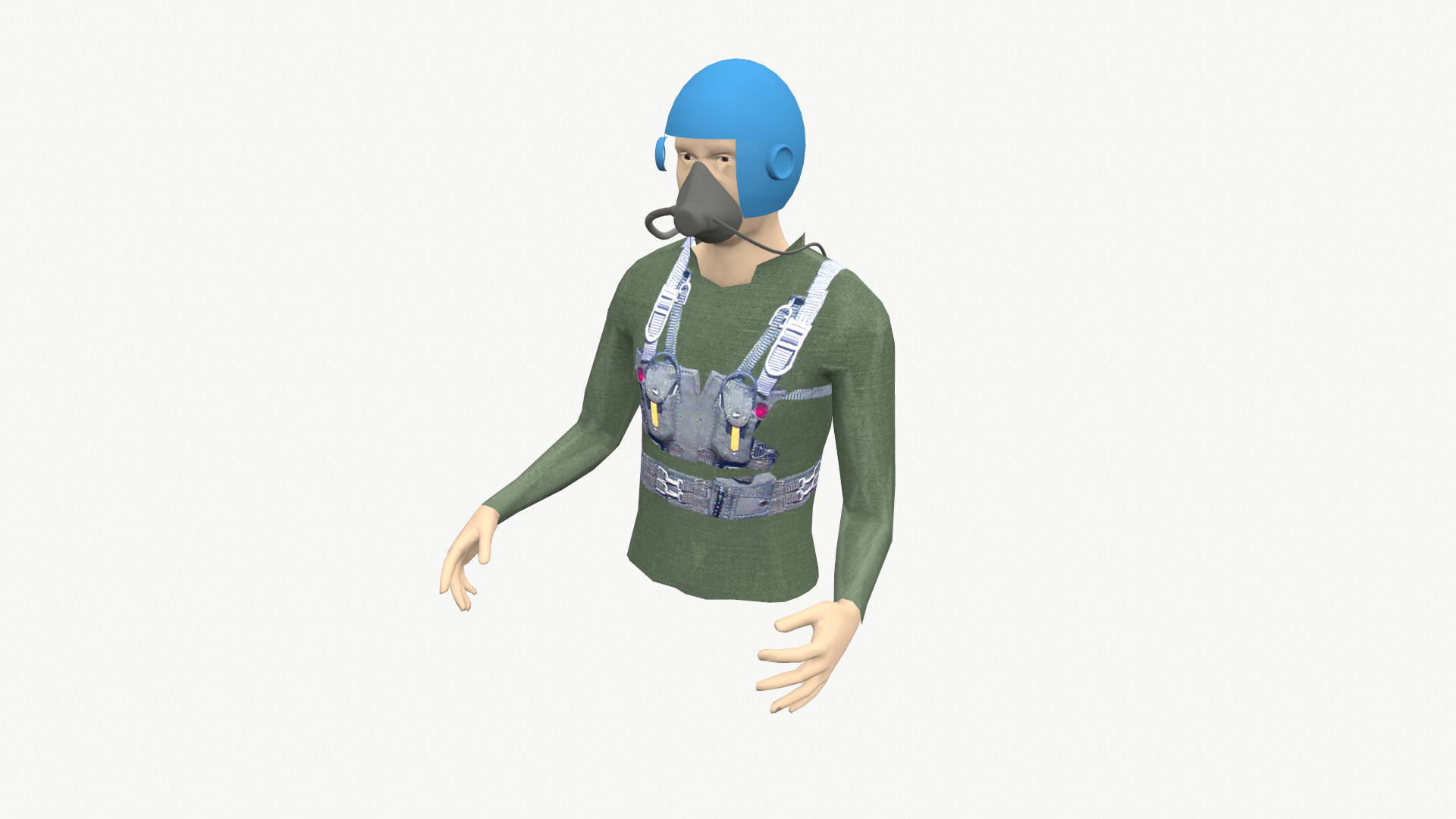 Pilot In Cockpit 3D - TurboSquid 1737877