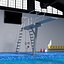 Swimming Pool and Diving Board