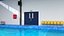 Swimming Pool and Diving Board