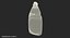3D dishwashing bottle plastic dish model