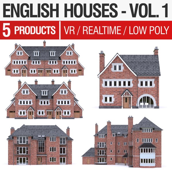 English Houses - Vol 1 3D model