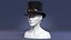 3D Top Hat with Goggles