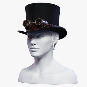 Top Hat with Goggles