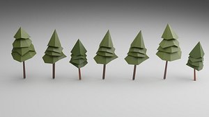 Low Polly Tree Pack