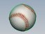 Baseball with dirt and new