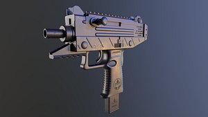 3D model IWI UZI PRO Pistol