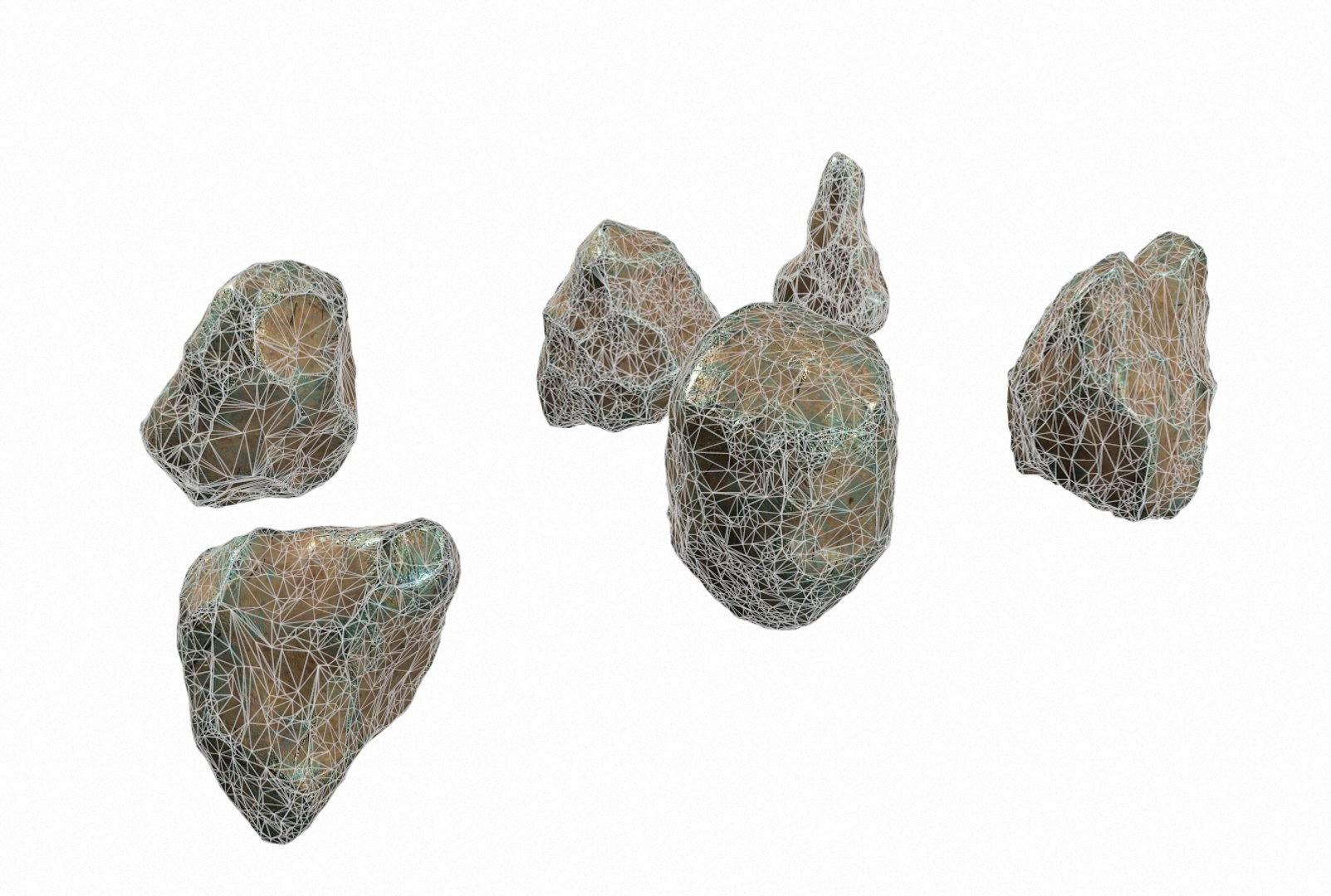 Rocks Alien Pbr 3D - TurboSquid 1415046