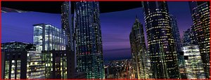 Modern City Animated 003