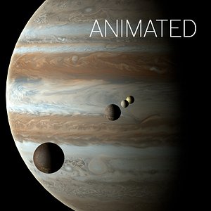 Jupiter and  Moons