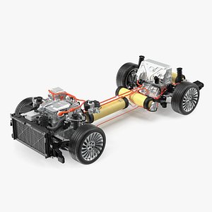 3D Hydrogen Car Chassis