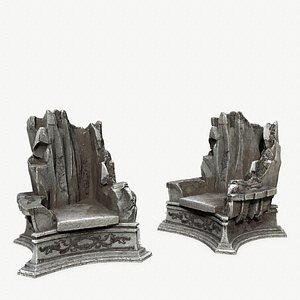 3D Throne model