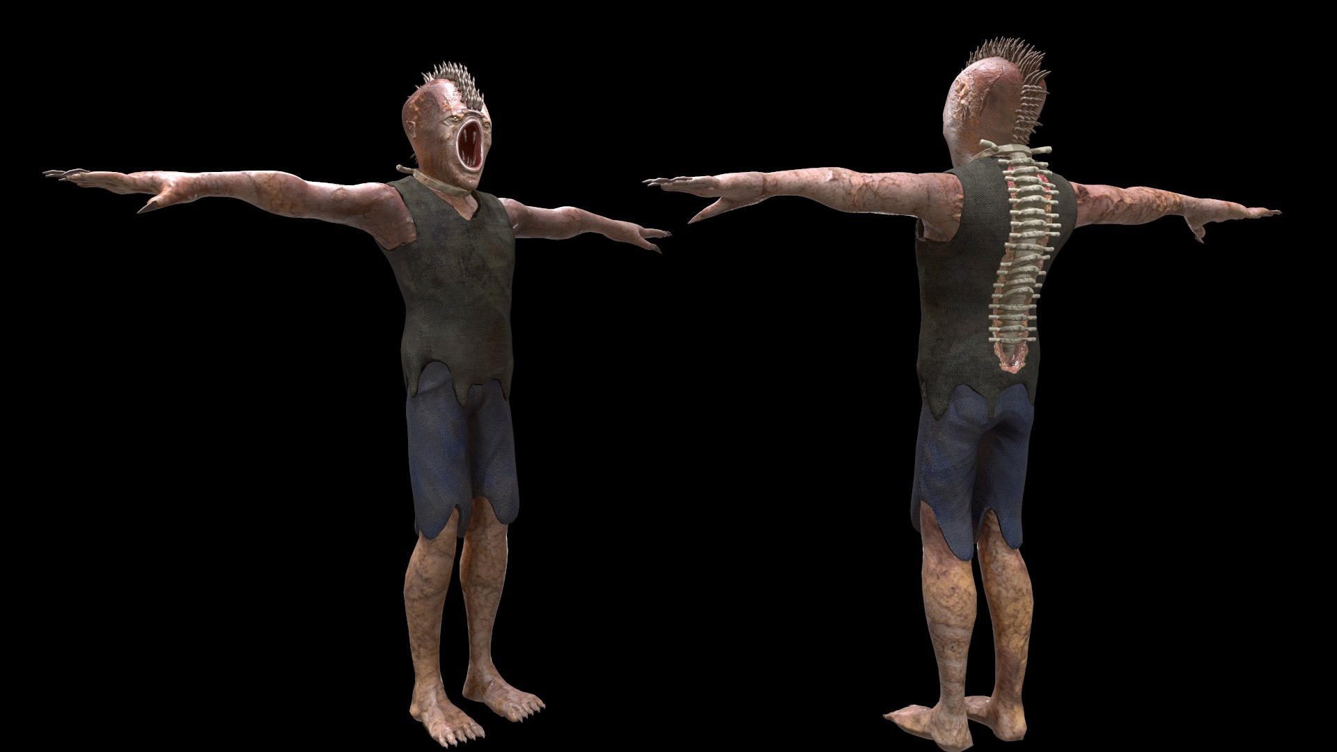 Mutant Model - TurboSquid 2313577