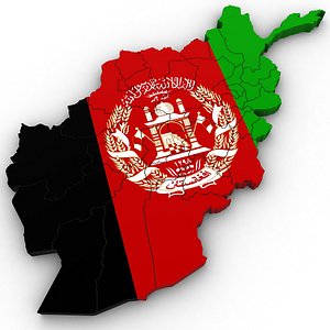 Political Map of Afghanistan
