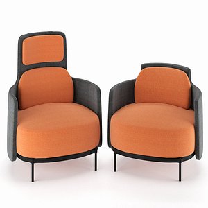 Minotti Arm Chairs