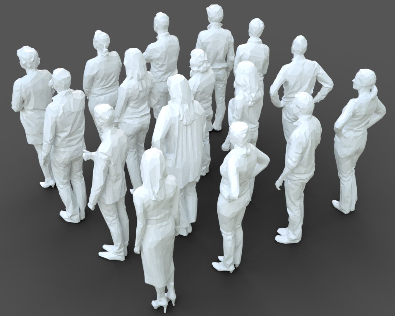 Architectural Stylized Human Character 3D Model | 1147646 | TurboSquid