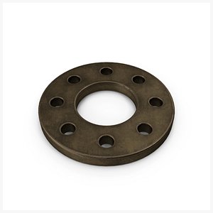 Round Flange Steampunk V3 PBR model