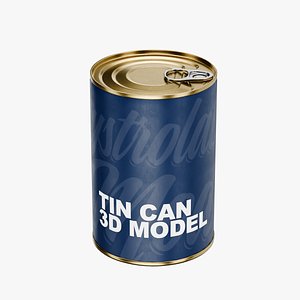 Tin Can 2 3D model