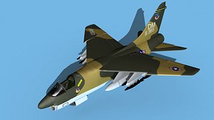 Chance Vought A-7D Corsair V01 USAF model