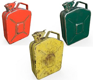 Set fuel cans PBR