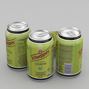 Beverage Can Schweppes Lemon 330ml