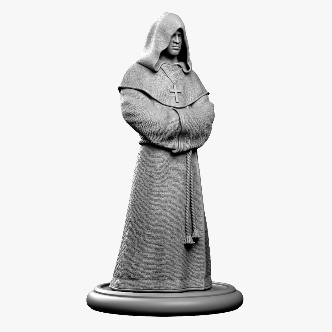 Print Monk 3D Model - TurboSquid 1345811