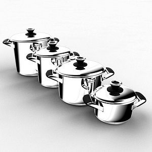 set of 4 cookwares