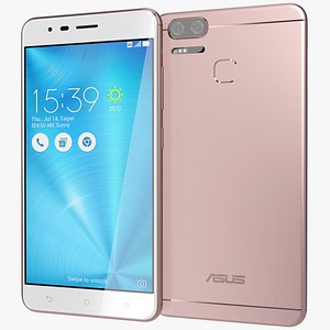 3d realistic asus zenfone 3 model