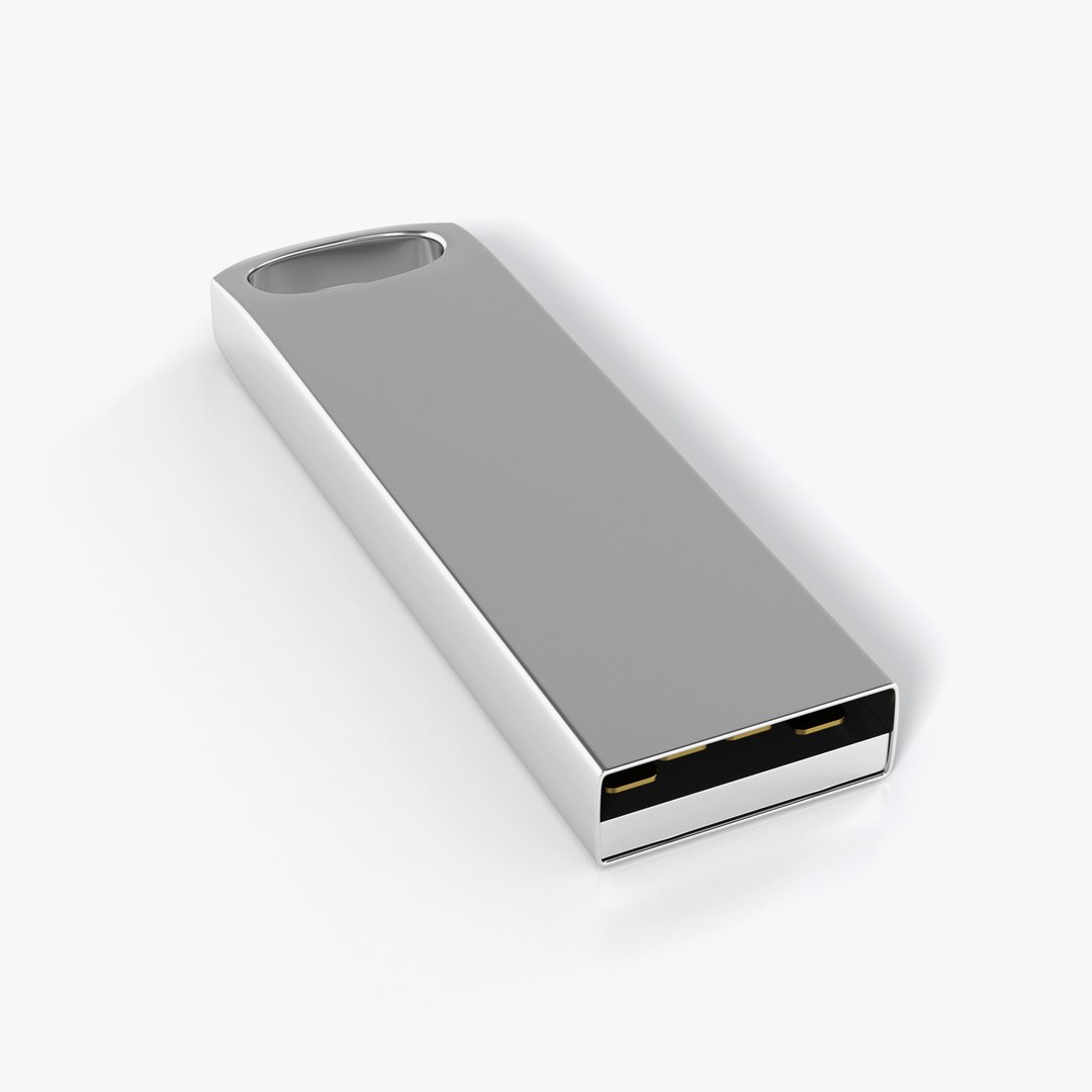 3d usb flash drive model