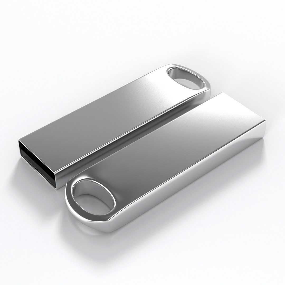 3d usb flash drive model