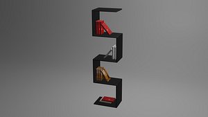 3D 3d Modern Library model