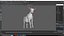 Goat Saanen Breed Rigged for Maya