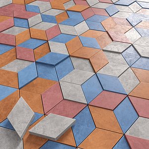 Paving decor n52a 3D