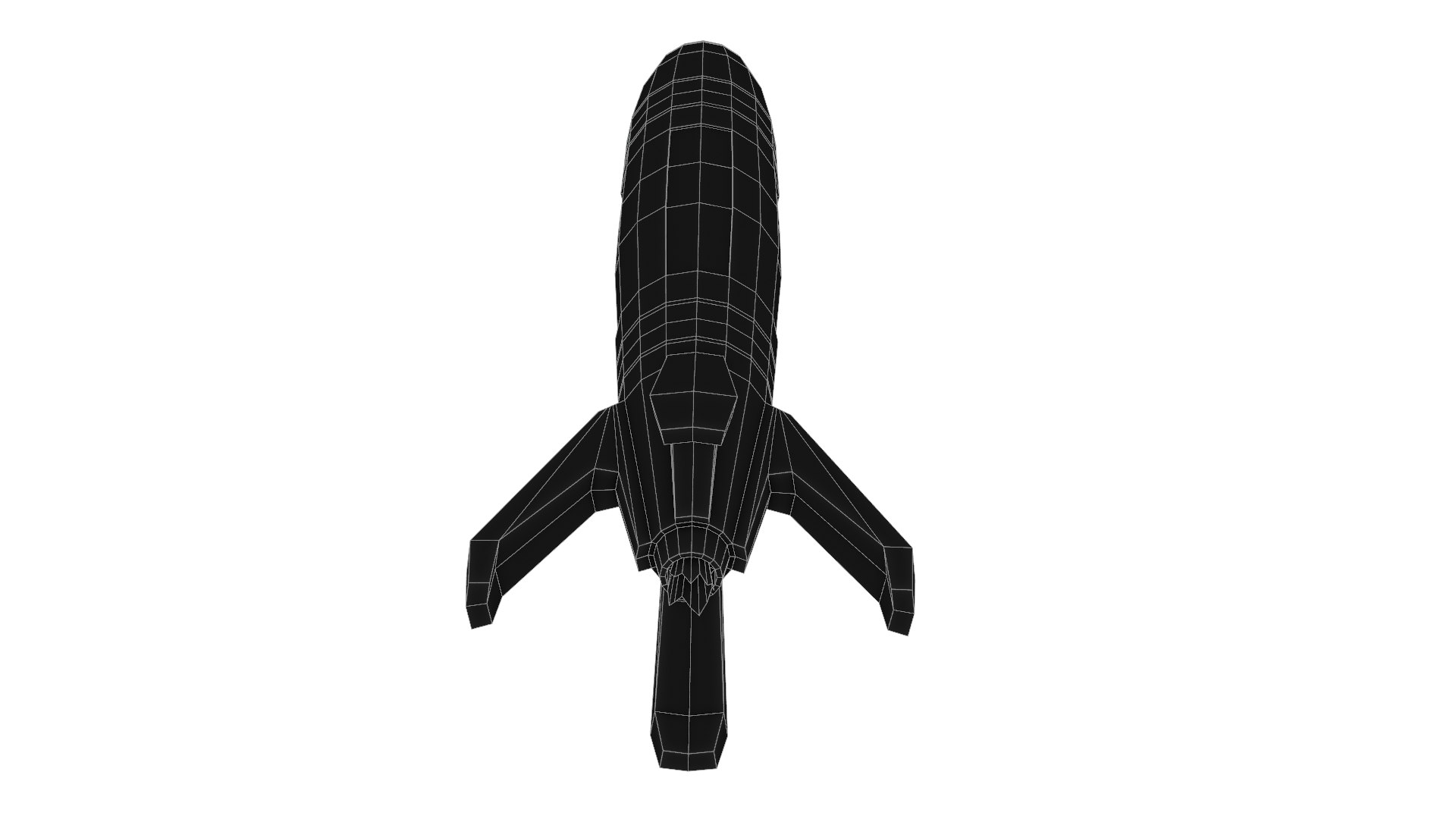 3D model cartoon toon rocket - TurboSquid 1681150