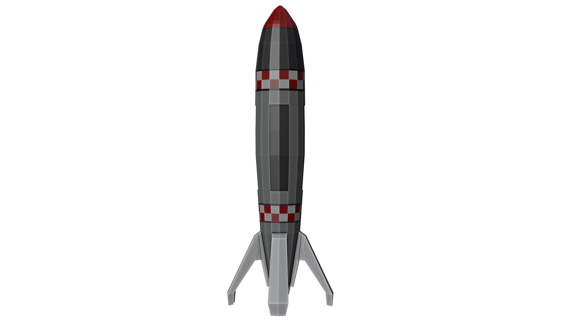 3D model cartoon toon rocket - TurboSquid 1681150