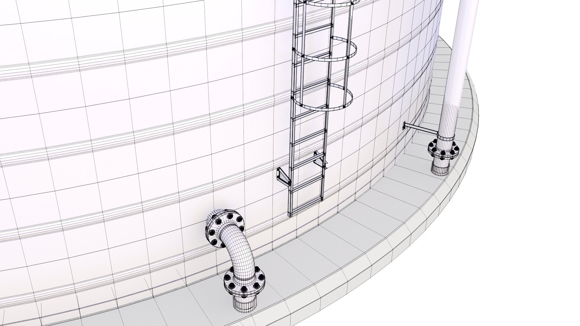 Fire Storage Water Tank 11 3D Model - TurboSquid 2108925