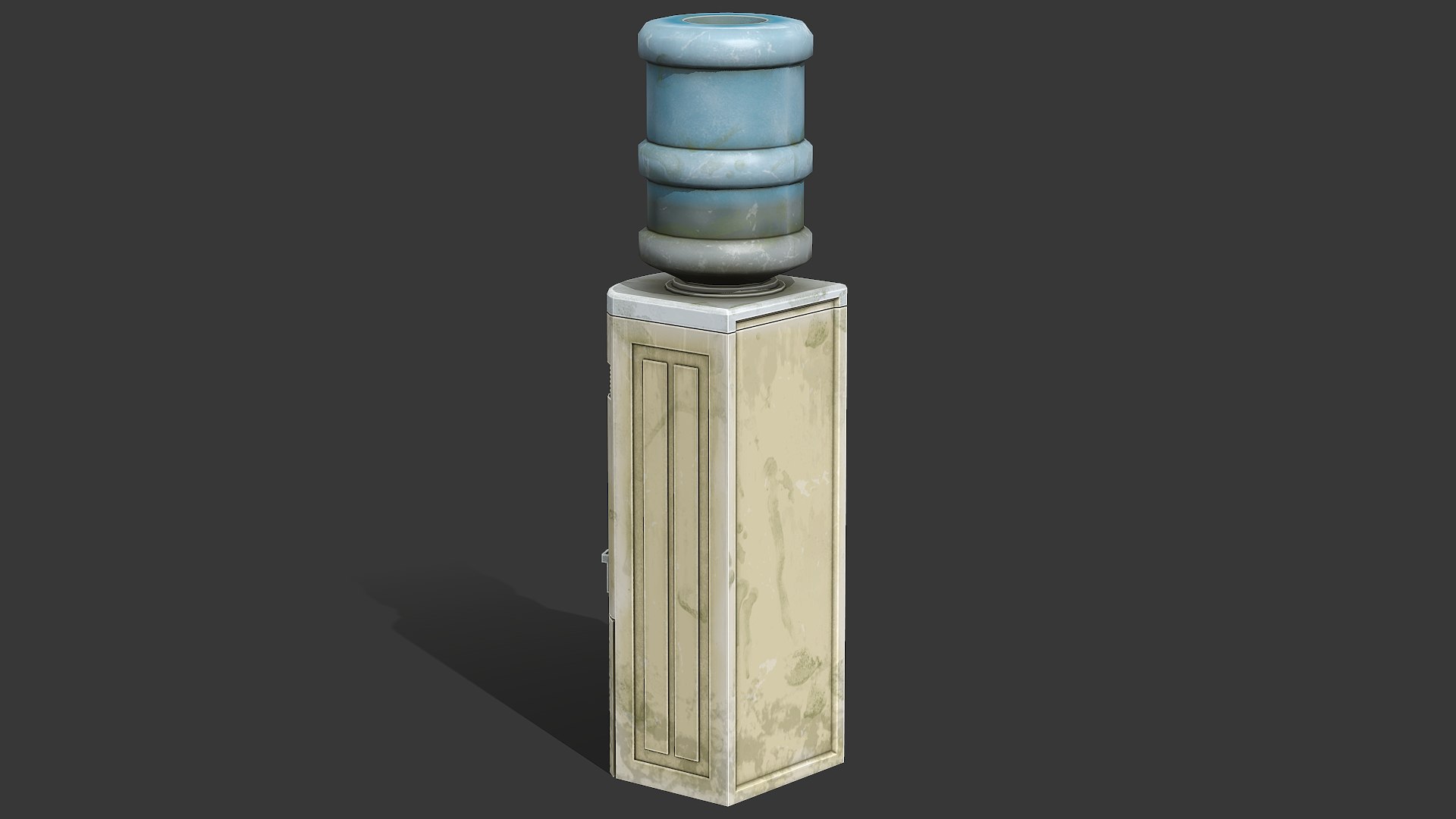 3D Old Water Cooler - PBR Game Ready https://p.turbosquid.com/ts-thumb/dG/xYNSCp/Sq/screenshot006/png/1681763519/1920x1080/fit_q87/130789aa6f494f7d5d53c7da6aabc36a3d26dcc1/screenshot006.jpg
