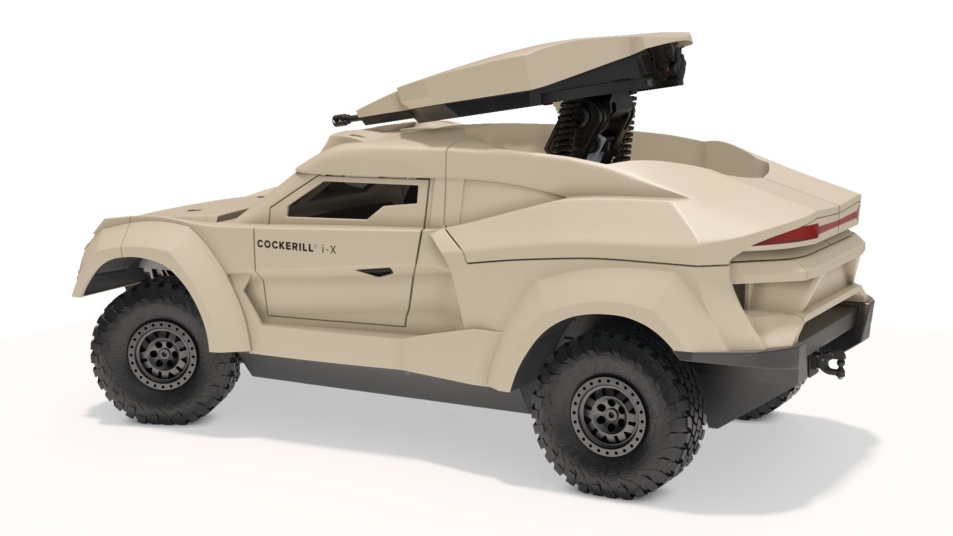 Cockerill I-X Ground Interceptor Car Rigged 3D Model - TurboSquid 2325732
