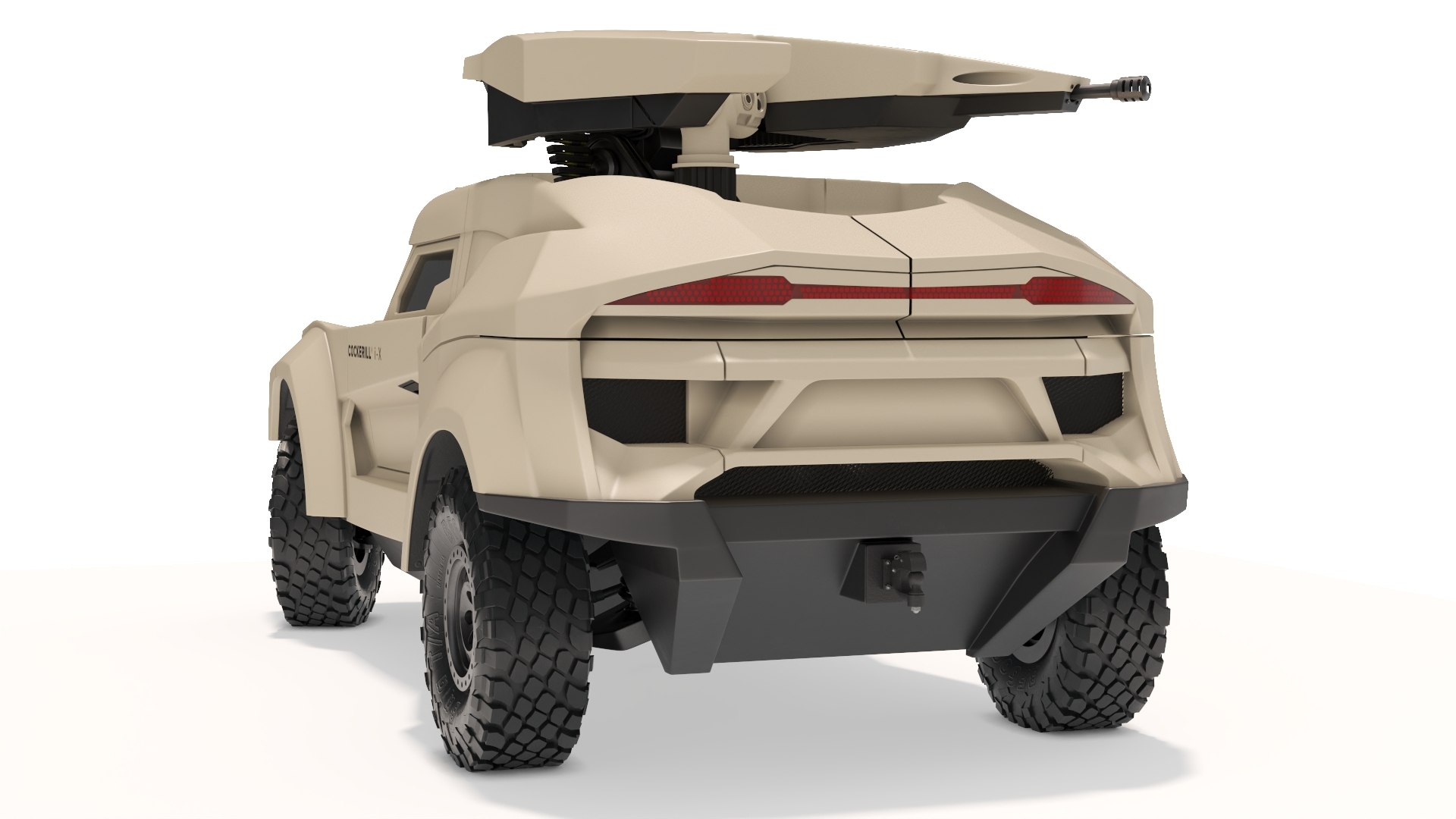Cockerill I-X Ground Interceptor Car Rigged 3D Model - TurboSquid 2325732