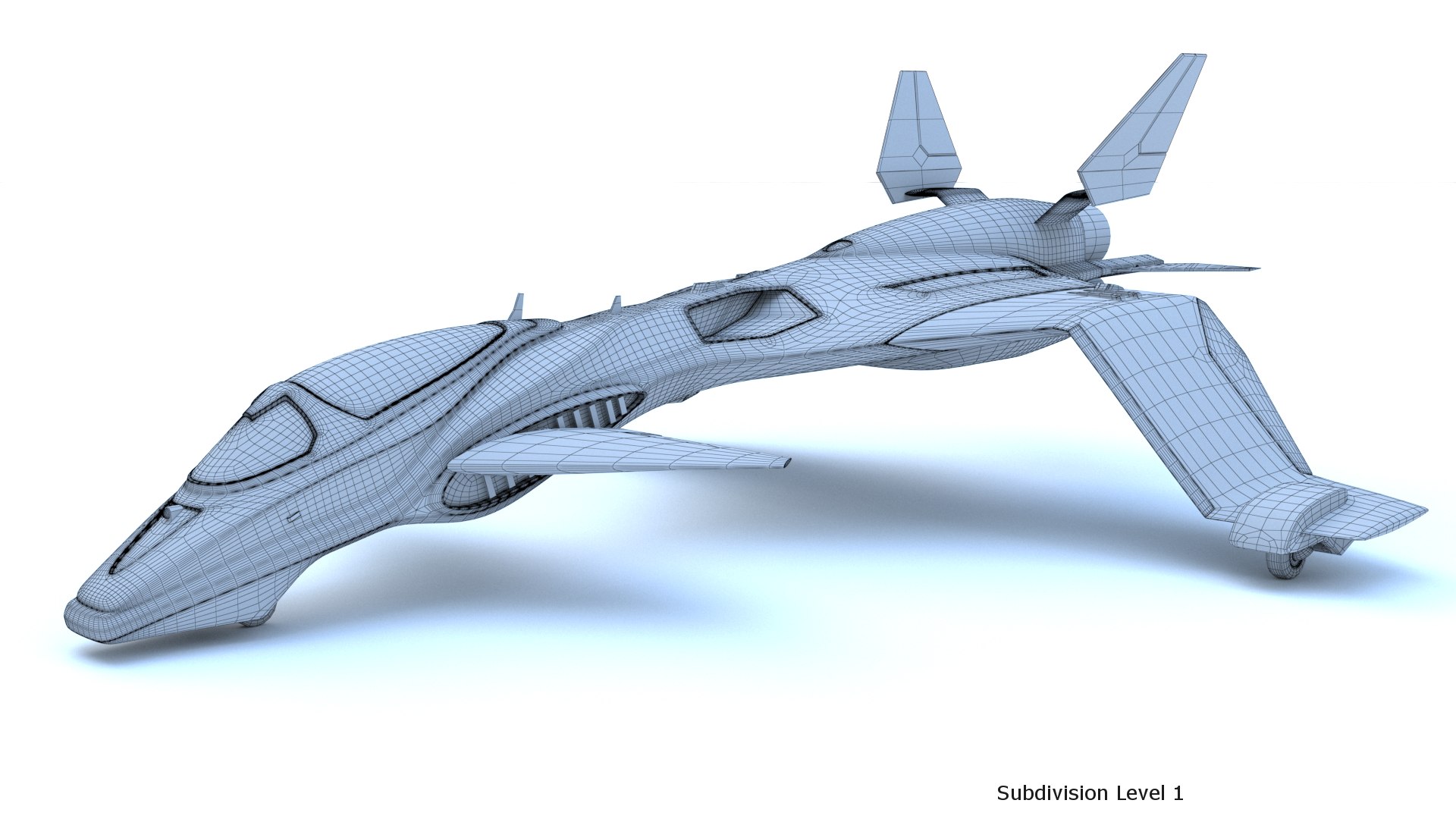 3D Spaceship Vehicle Model - TurboSquid 1671545